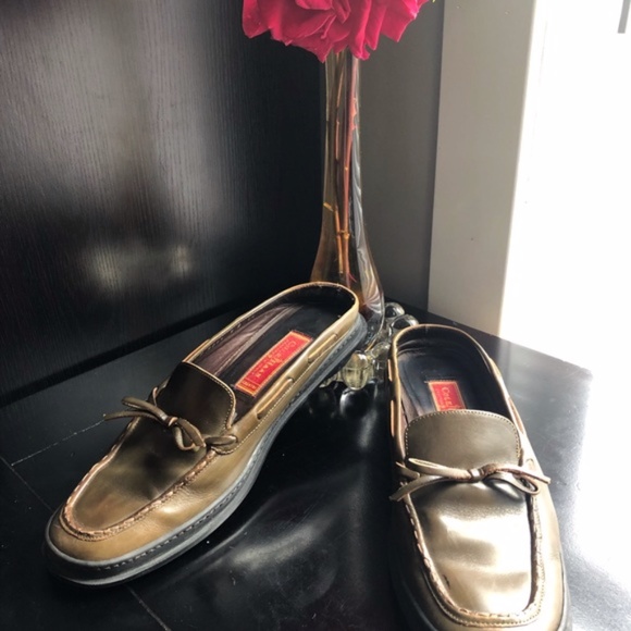 🌻Cole Haan leather mule loafers 🌻 - Picture 2 of 9